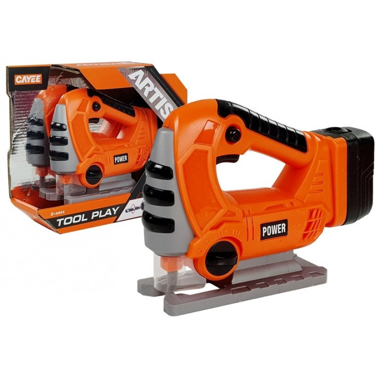 Priamočiara píla na drevo oranžovo-čierna